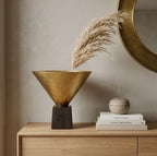 Husk Gold Vase